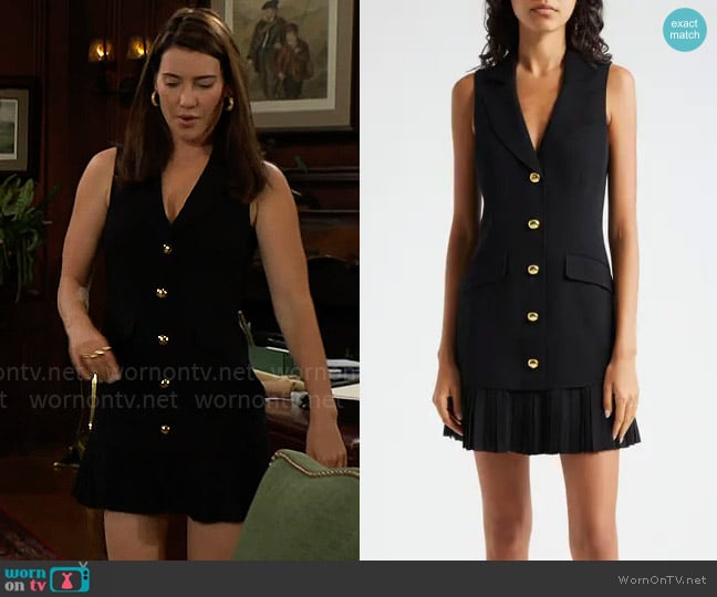 Cinq a Sept Regan Dress worn by Steffy Forrester (Jacqueline MacInnes Wood) on The Bold and the Beautiful