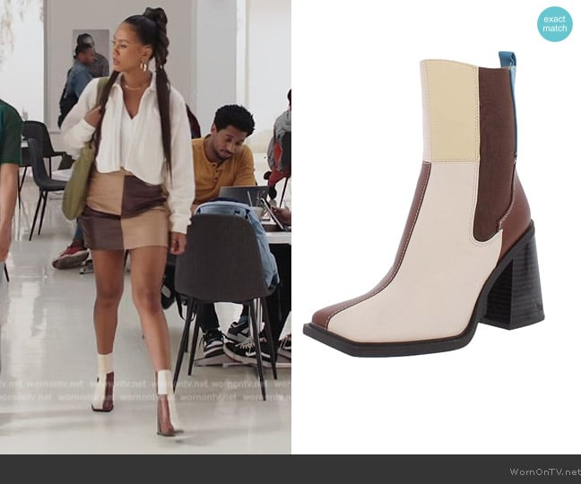 Circus NY Sam Edelman Lauren Fashion Boot worn by Keisha (Netta Walker) on All American Homecoming