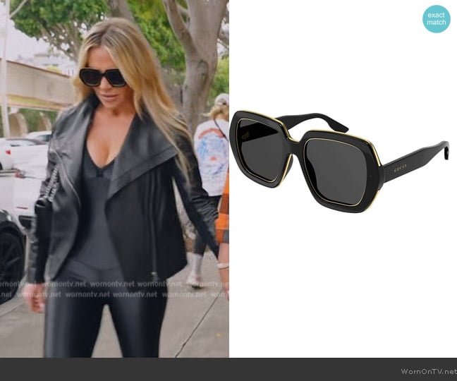 Gucci Gg1064 54mm Sunglasses worn by Jennifer Pedranti on The Real Housewives of Orange County