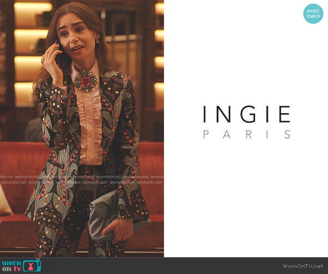 Ingie Paris  worn by Emily Cooper (Lily Collins) on Emily in Paris