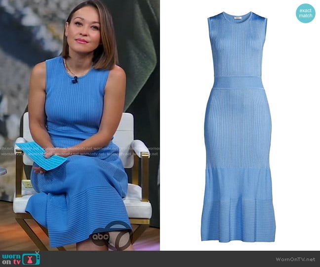 Jason Wu Knit Dress worn by Eva Pilgrim on Good Morning America