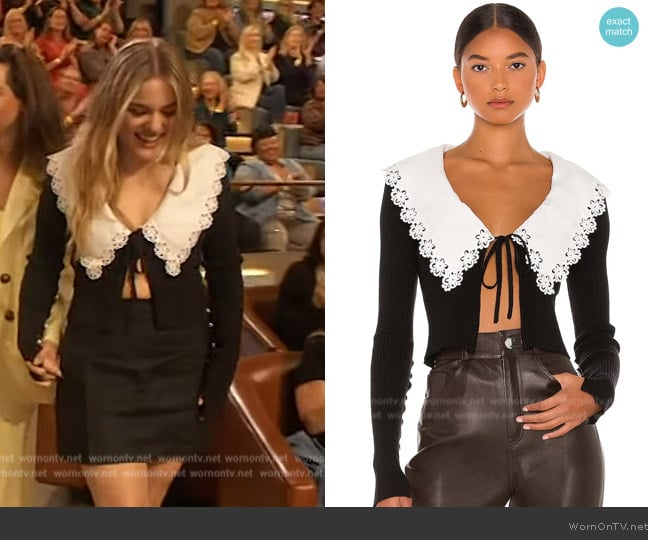 LPA Lucia Sweater worn by Maisy Stella on The Drew Barrymore Show