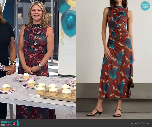 Ulla Johnson Livia Dress worn by Jenna Bush Hager on Today