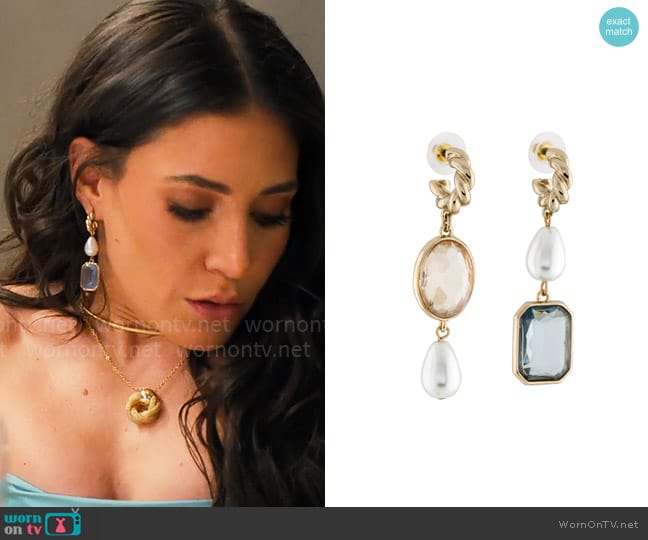 Chloe’s earrings on Owning Manhattan