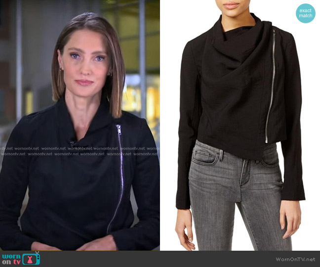 Rachel Roy Shauna Shirt Jacket worn by Kayna Whitworth on Good Morning America