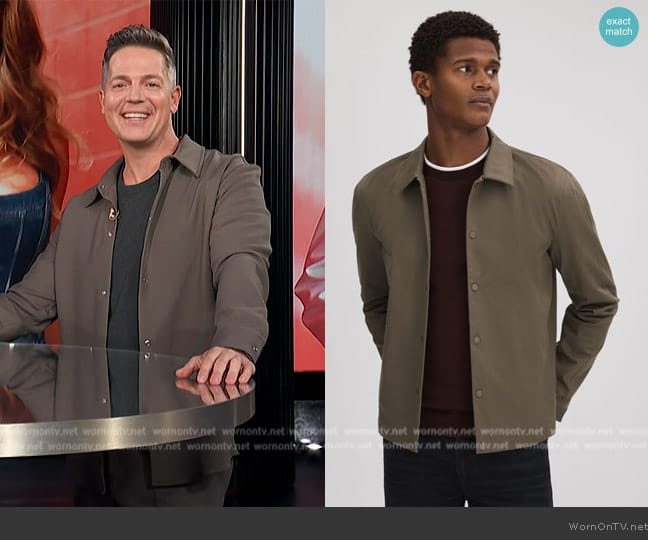 Reiss Andrus Jacket worn by Jason Kennedy on E! News