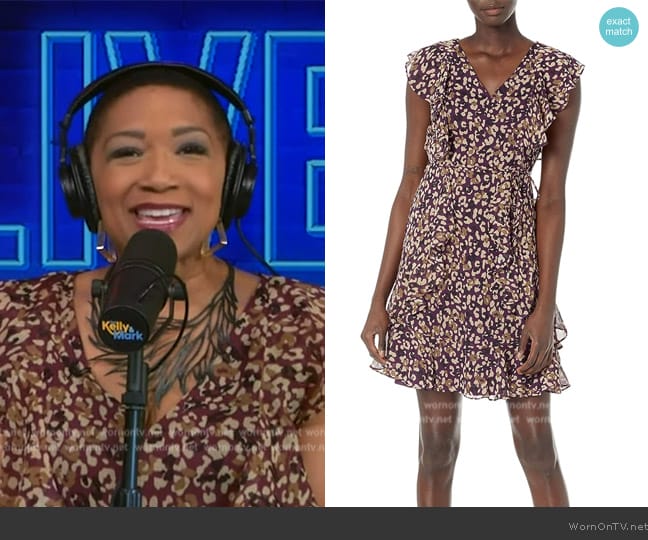 Tommy Hilfiger Field Paisley Dress worn by Deja Vu on Live with Kelly and Mark