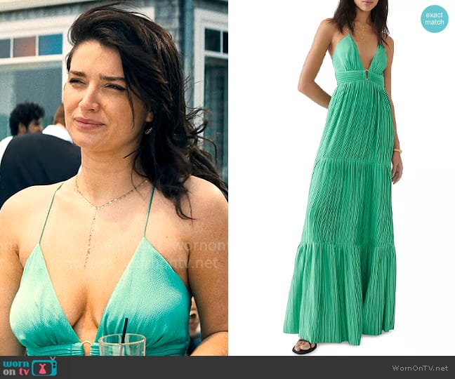 ba&sh Wasta Dress worn by Amelia Sacks (Eve Hewson) on The Perfect Couple