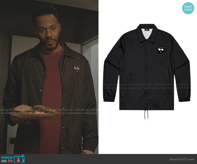 Chase Visions Viizzy Coach Jacket worn by Lewis Stewart (McKinley Freeman) on Reasonable Doubt