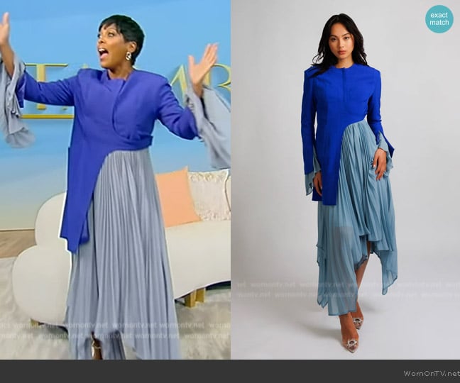 Chuks Collins Doja & Raye Dress worn by Tamron Hall on Tamron Hall Show