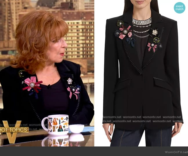 Cinq a Sept Jaden Blazer worn by Joy Behar on The View