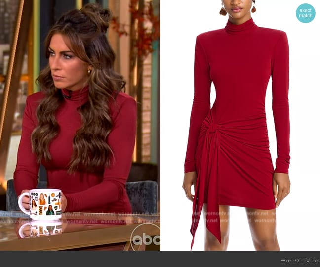 Cinq a Sept Andie Dress worn by Alyssa Farah Griffin on The View