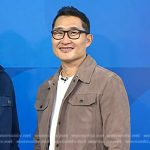 Daniel Dae Kim’s leather jacket on Today