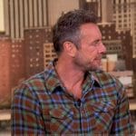 Dax Shepard’s plaid button down shirt on The View