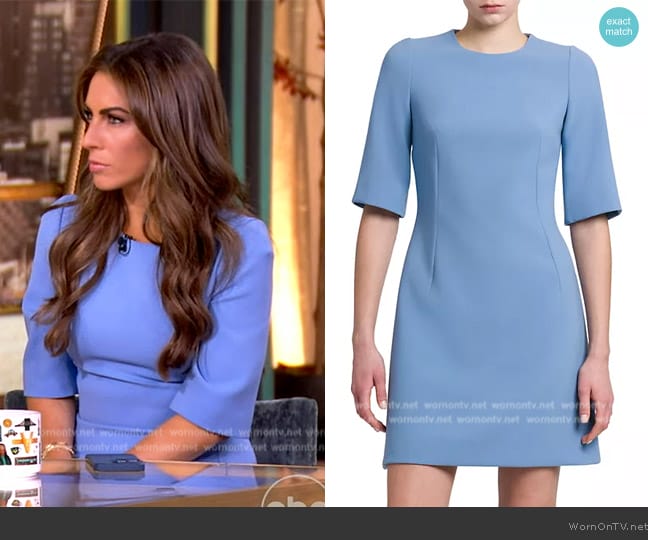 Dolce and Gabbana Wool Tailored Minidress worn by Alyssa Farah Griffin on The View