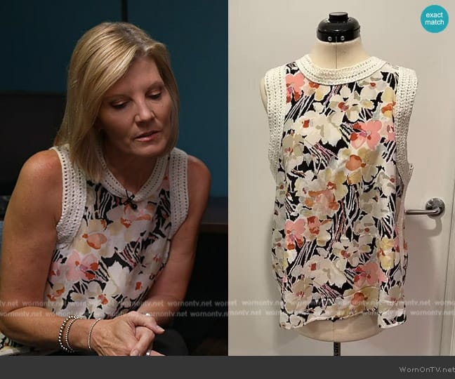 Elizabeth and James Vivi Top worn by Kate Snow on Today