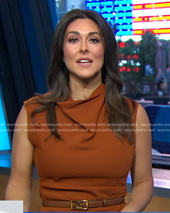 Erielle's brown belt on Good Morning America