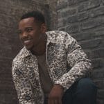 Fredrick’s floral print jacket on Bel-Air