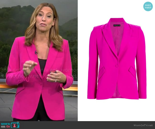 Generation Love Hudson Blazer worn by Stephanie Abrams on CBS Mornings