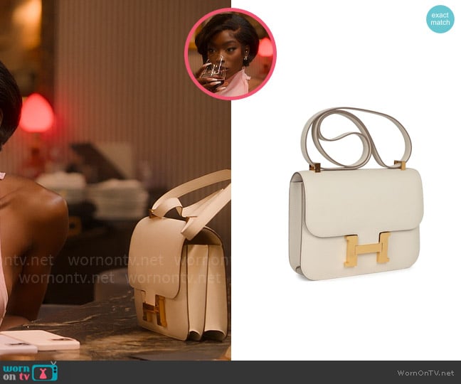 Hermes Constance 24 Bag worn by Chelsea Lazkani on Selling Sunset