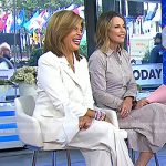 Hoda’s beige sneaker heels on Today