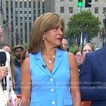 Hoda’s blue vest on Today