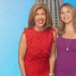 Hoda’s red opening scene dress on Today