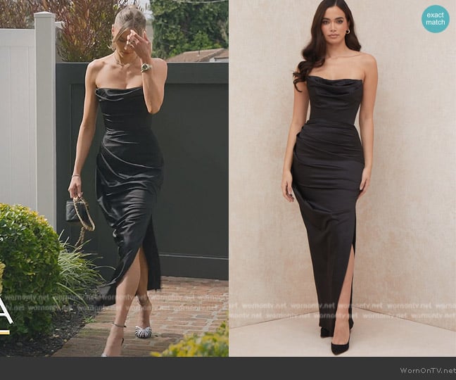 House of CB Adrienne Dress worn by Alanna Gold on Selling Sunset