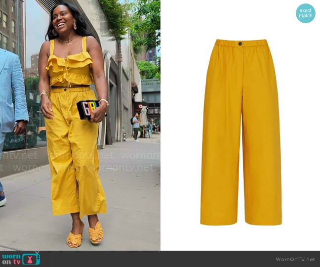 Jason Wu Wide Leg Culottes worn by Tricia Lee Riley on Owning Manhattan