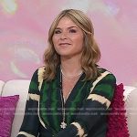 Jenna’s green tie dye dress on Today