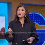 Juju’s black tassel dress on Good Morning America