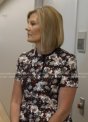 Kate's floral print mini dress on NBC News Daily