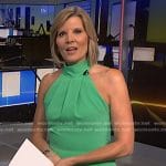 Kate’s green sleeveless dress on NBC News Daily