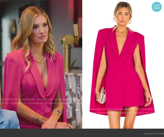 Katie May Boss Lady Dress worn by Nicole Young on Selling Sunset