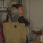 Keisha’s olive tote bag on All American Homecoming