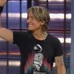 Keith Urban’s Astronaught graphic tee on The Kelly Clarkson Show