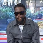 Kevin Hart’s gray zip shirt on Today