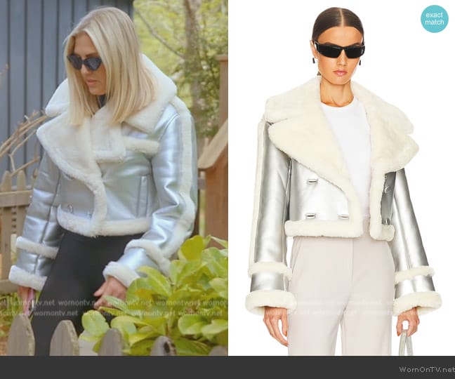 L'Acadamie Elijah Jacket worn by Gina Kirschenheiter on The Real Housewives of Orange County