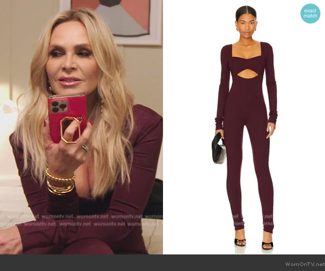 Lovers and Friends Tanya Jumpsuit worn by Tamra Judge on The Real Housewives of Orange County