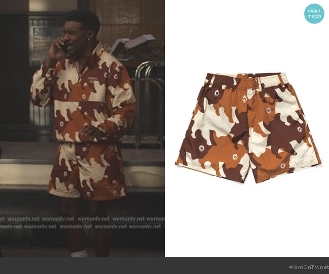 Malbon Shorts worn by Jazz (Jordan L. Jones) on Bel-Air