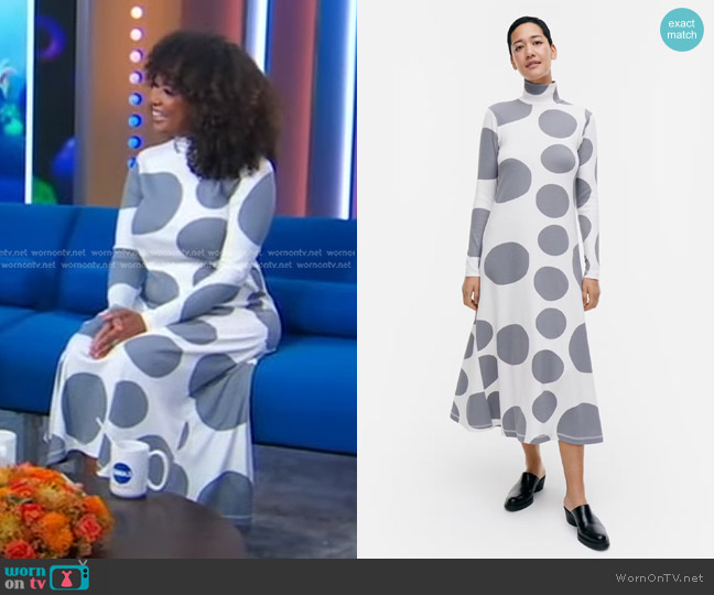 Marimekko Willa Klaava Dress worn by Danni Washington on Good Morning America