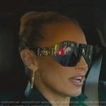 Mary’s shield sunglasses on Selling Sunset