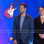 Michael Bublé’s Canadian sneakers on Today