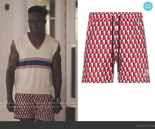 Carlton’s printed shorts on Bel-Air