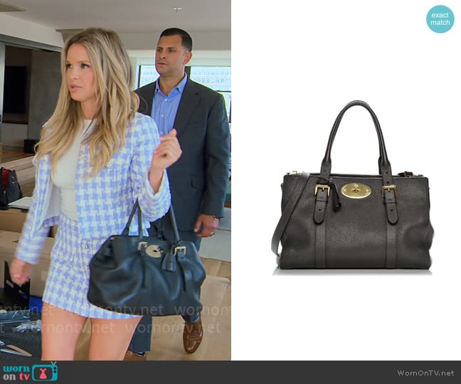 Mulberry Bayswater Double Zip Bag worn by Jessica Taylor on Owning Manhattan