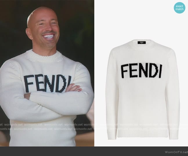 Fendi Pullover worn by Jason Oppenheim on Selling Sunset