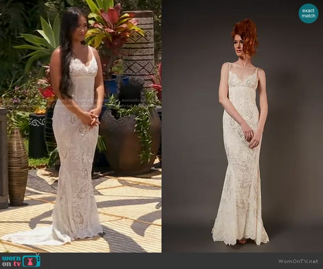 Randi Rahm Gypsy Gown worn by Jenn Tran on The Bachelorette