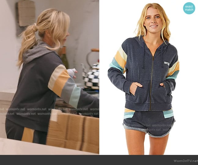 Rip Curl Surf Revival Hoodie worn by Tamra Judge on The Real Housewives of Orange County