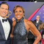 Robin’s sequin gown at The Emmys on Good Morning America