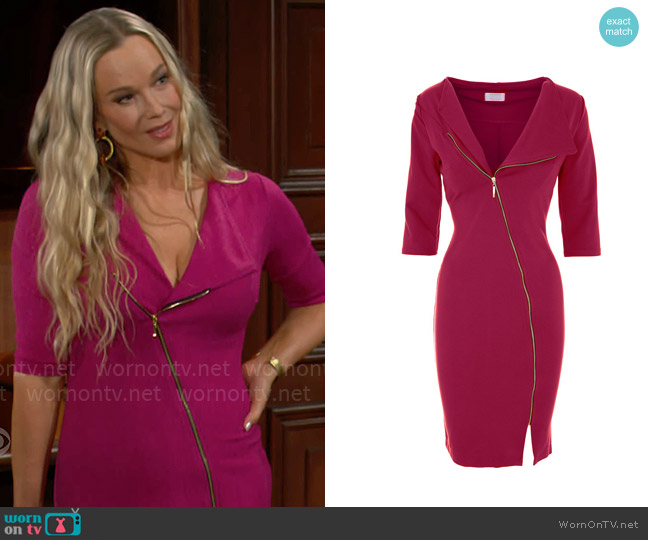 Roserry Chelsea Dress worn by Donna Logan (Jennifer Gareis) on The Bold and the Beautiful